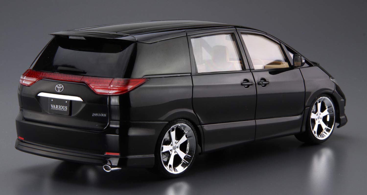 AOSHIMA The Tuned Car 1/24 Fabulous Various Gsr50 Estima '06 Toyota Plastic Model- Japan Figure Store - #1 Bring To You The Best Japanese Goods