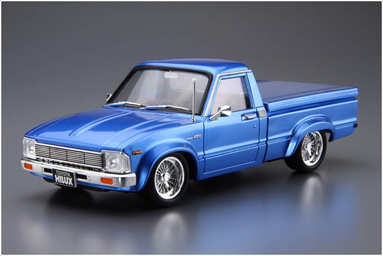 AOSHIMA The Tuned Car 1/24 Toyota Hilux Rn30 Custom '78 Plastic Model- Japan Figure Store - #1 Bring To You The Best Japanese Goods