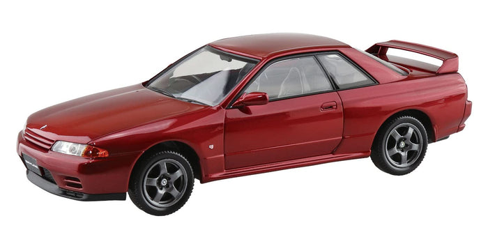 AOSHIMA The Snap Kit No.14-E 1/32 Nissan R32 Skyline Gt-R Red Pearl Plastic Model- Japan Figure Store - #1 Bring To You The Best Japanese Goods