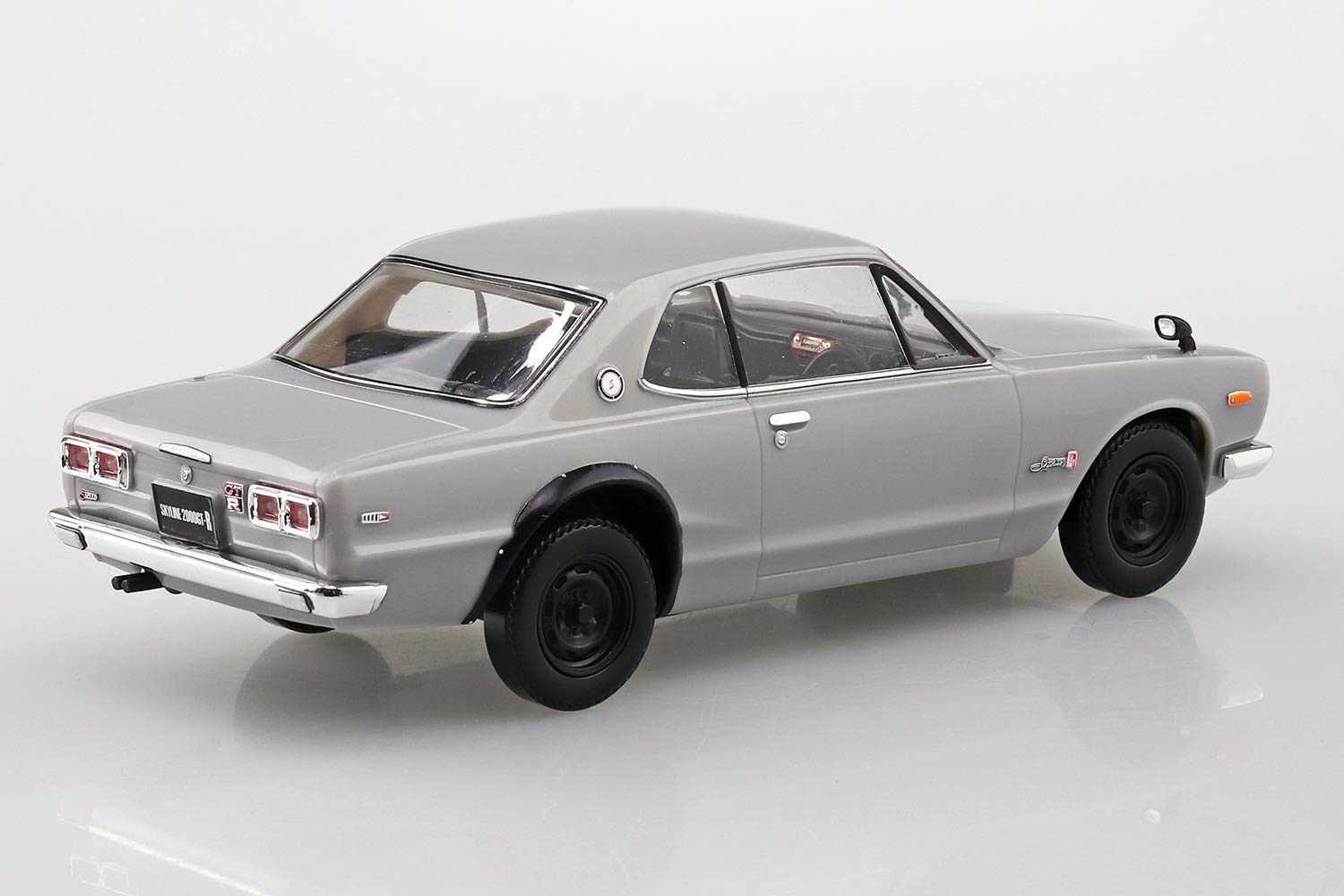 AOSHIMA The Snap Kit 1/32 Nissan Skyline 2000Gt-R Silver Aug Plastic Model- Japan Figure Store - #1 Bring To You The Best Japanese Goods