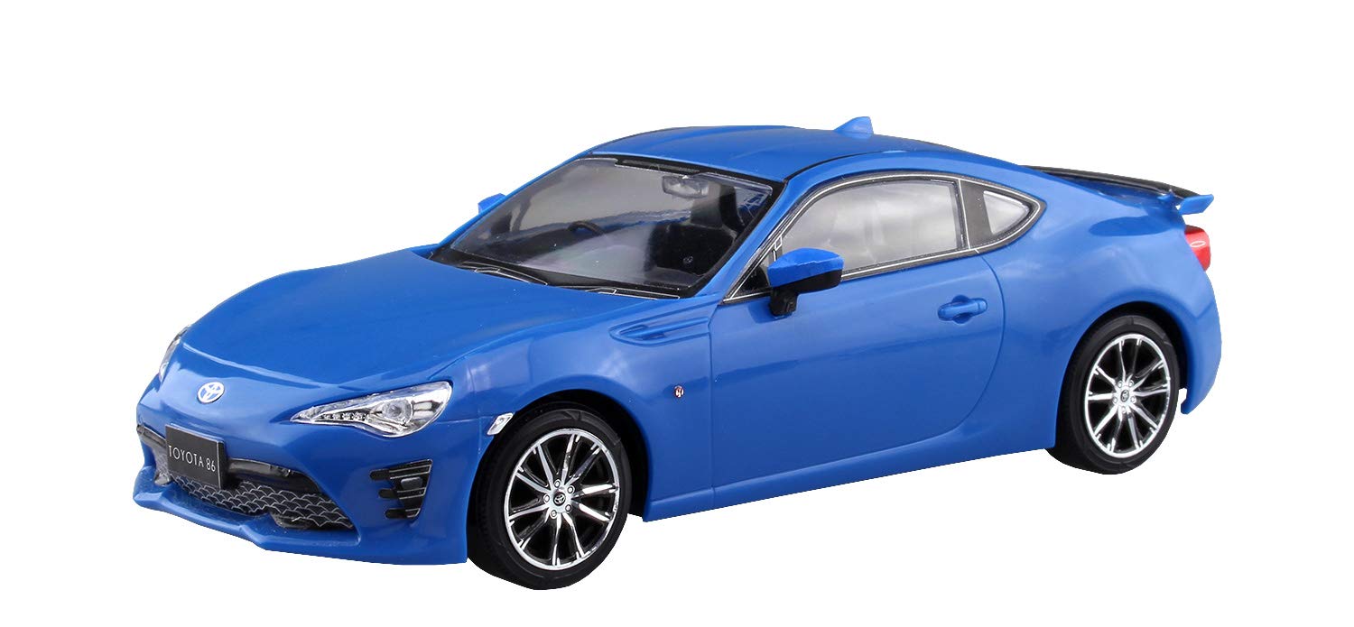 AOSHIMA The Snap Kit 1/32 Toyota 86 Bright Blue Plastic Model- Japan Figure Store - #1 Bring To You The Best Japanese Goods