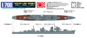 AOSHIMA - Waterline 1/700 Japanese Destroyer Shiranui Plastic Model- Japan Figure Store - #1 Bring To You The Best Japanese Goods