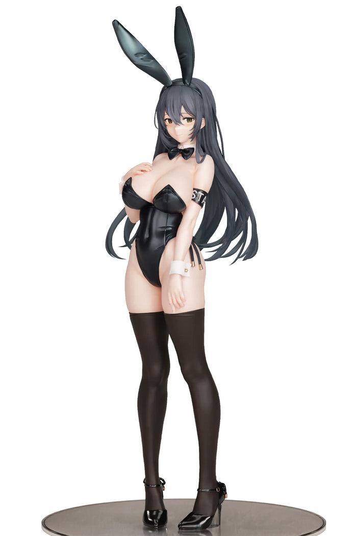 B´Full Black Bunny Kouhai-Chan Real Face Ver. Figure 1/7 Scale Illustrated By Ikomochi Japan- Japan Figure Store - #1 Bring To You The Best Japanese Goods