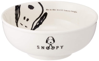 Kaneshotouki Snoopy Joy Ramen Bowl 14.5cm White 606134- Japan Figure Store - #1 Bring To You The Best Japanese Goods