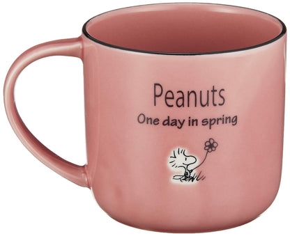 YAMAKA Peanuts Snoopy Mug With Coaster Red- Japan Figure Store - #1 Bring To You The Best Japanese Goods