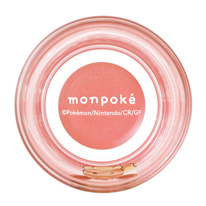 Pokémon Monpoke Eevee Glass Glass Tumbler Cup Height Approx. 9Cm Nakayoshi Glass Pink Made In Japan 050151- Japan Figure Store - #1 Bring To You The Best Japanese Goods