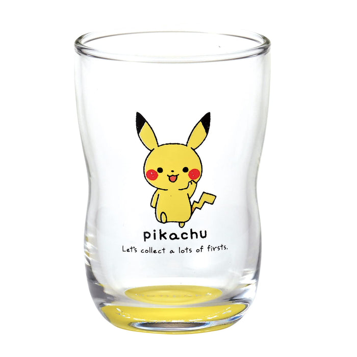 Pokémon Monpoke Pikachu Glass Glass Tumbler Cup Height Approx. 9Cm Nakayoshi Glass Yellow Yellow Made In Japan 050150- Japan Figure Store - #1 Bring To You The Best Japanese Goods