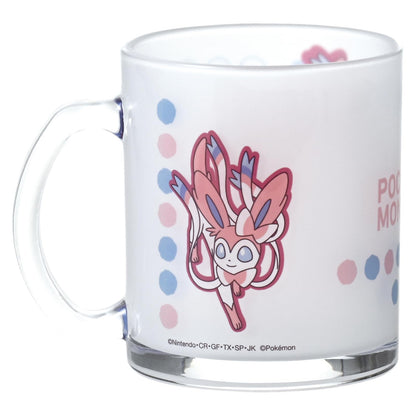 Kaneshotouki Pokemon Nymphia Glass Cup Mug 320ml Japan 145105- Japan Figure Store - #1 Bring To You The Best Japanese Goods