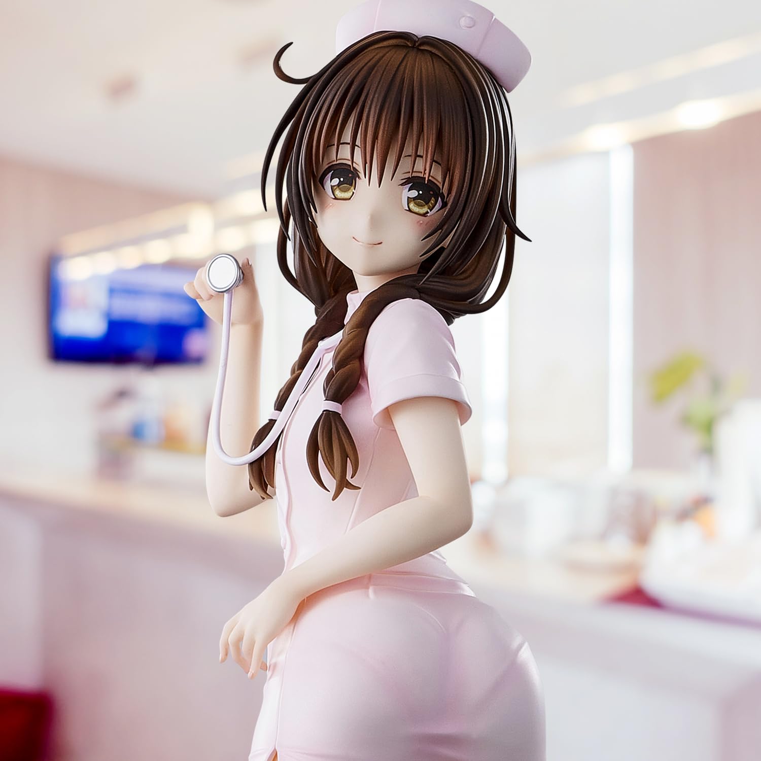 Kaiyodo To Love-Ru Darkness Mikan Yuki Nurse Costume PVC Figure- Japan Figure Store - #1 Bring To You The Best Japanese Goods
