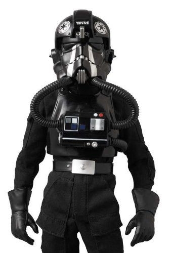 Medicom Toy Star Wars Tie-Fighter Pilot Black 3 1/6 Scale Abs Pvc Figure Japan- Japan Figure Store - #1 Bring To You The Best Japanese Goods