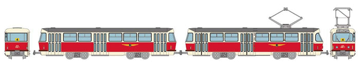Tomytec Japan Railway Collection Iron Collection Dresden Tram Tatra T4+B4 Type 2 Car Set E Diorama Supplies- Japan Figure Store - #1 Bring To You The Best Japanese Goods