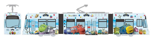 TOMYTEC Hiroshima Electric Railway Type 1000 No.1018 Chuggington Wrapping Train N Scale- Japan Figure Store - #1 Bring To You The Best Japanese Goods