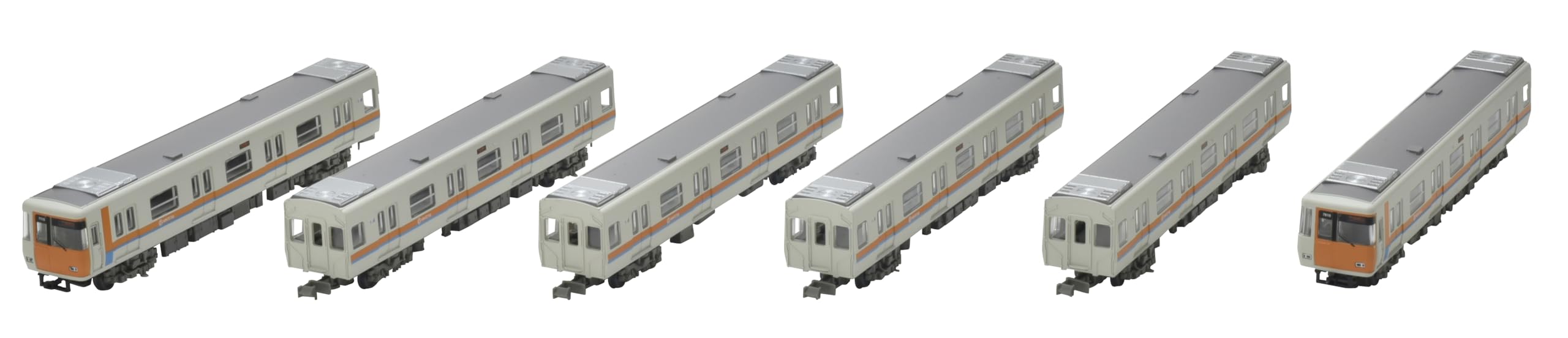 Tomytec Railway Collection Kinki Nippon 7000 Series Updated 6-Car Set- Japan Figure Store - #1 Bring To You The Best Japanese Goods