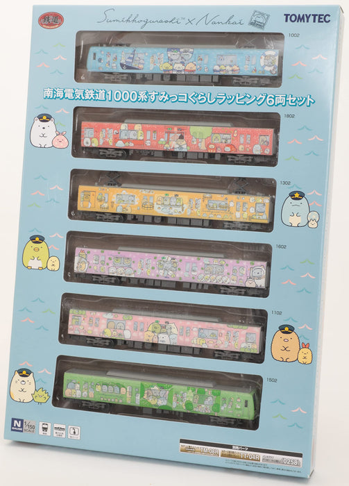 Tomytec Japan Railway Collection Iron Collection Nankai Electric Railway 1000 Series Sumikko Gurashi Wrapping 6 Car Set Diorama 316596- Japan Figure Store - #1 Bring To You The Best Japanese Goods
