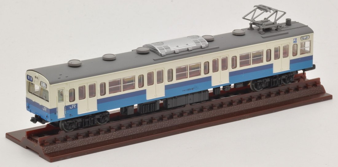 Tomytec 4-Car Set: JR103 Series Senseki Line Updated Railway Collection- Japan Figure Store - #1 Bring To You The Best Japanese Goods