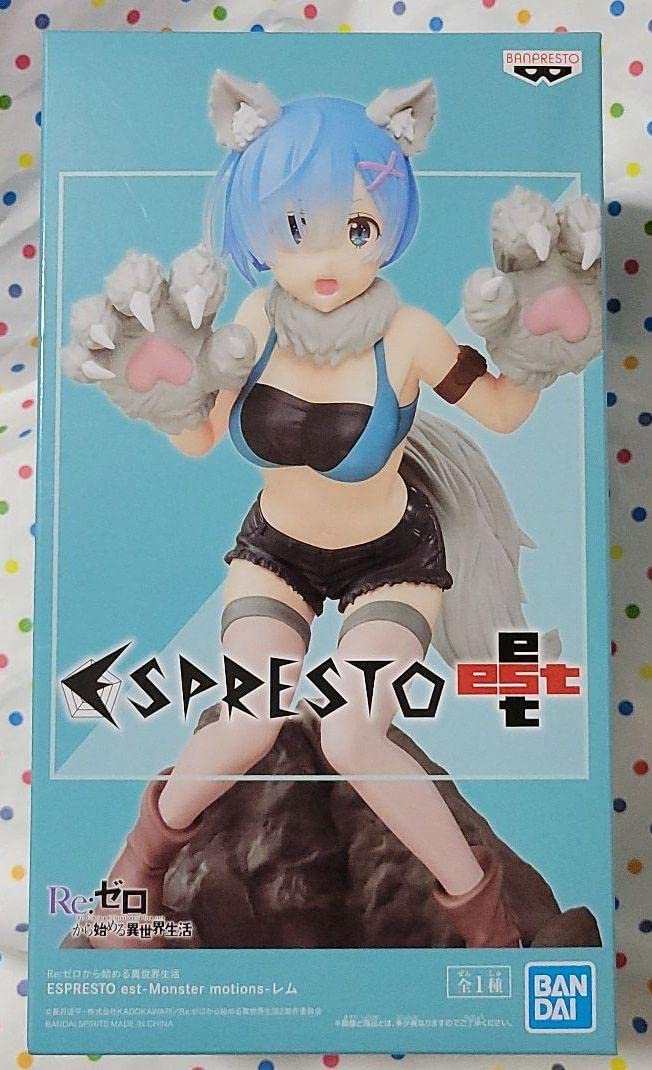 Generic Product Japan Re:Zero Life In A Different World Espresto Est-Monster Motions-Rem All 1 Type- Japan Figure Store - #1 Bring To You The Best Japanese Goods