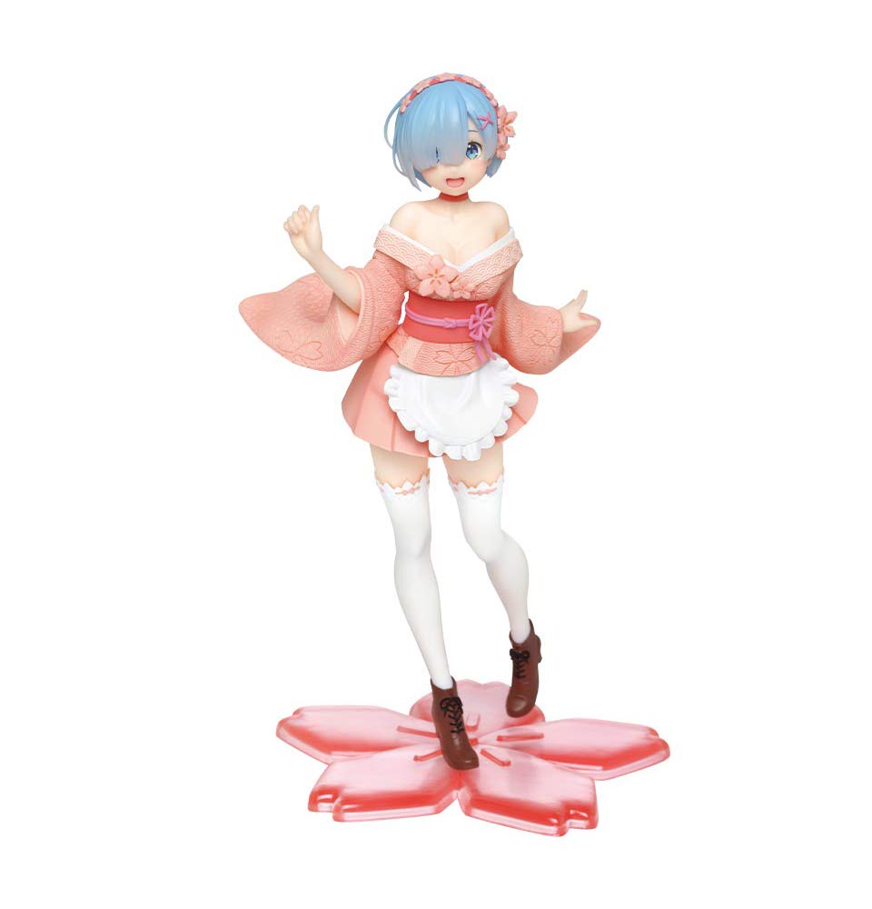 Taito Re:Zero Precious Figure Rem Cherry Blossom Image Ver. 1- Japan Figure Store - #1 Bring To You The Best Japanese Goods