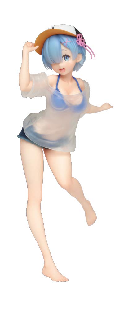 Taito Re Zero Rem Precious Figure T-shirt Swimsuit Version Japanese Anime Figure- Japan Figure Store - #1 Bring To You The Best Japanese Goods