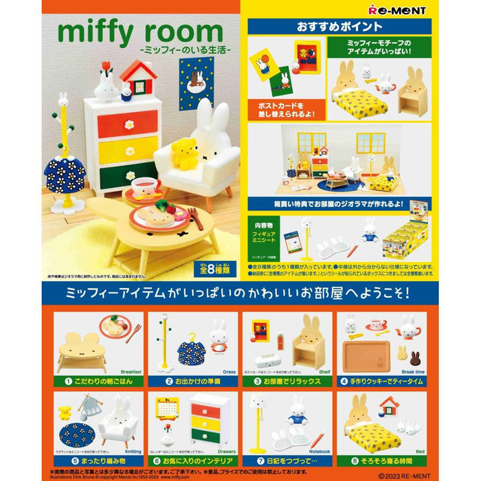 Rement Miffy Room Life With Miffy Box Product Japan All 8 Types Complete- Japan Figure Store - #1 Bring To You The Best Japanese Goods