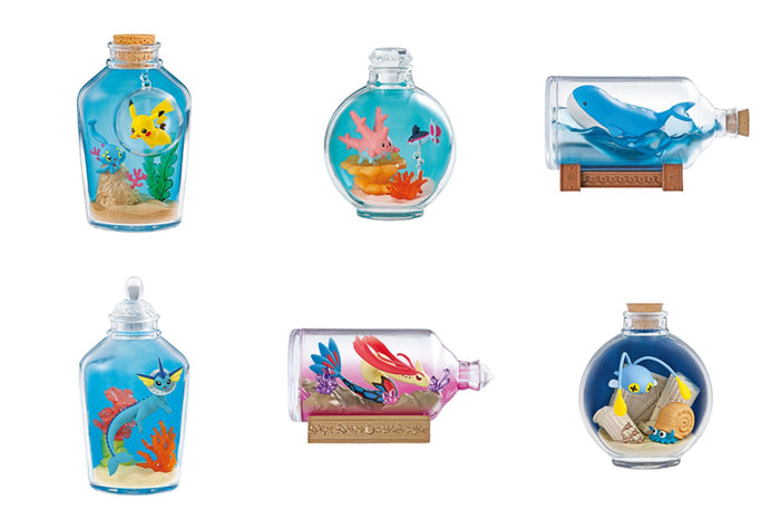 Re-Ment Pokemon Aqua Bottle Collection 6 Types 6 Pieces- Japan Figure Store - #1 Bring To You The Best Japanese Goods