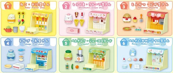 RE-MENT Sumikko Gurashi How Can We Help You? Sumikko Shopkeepers 6 Pcs Complete Box- Japan Figure Store - #1 Bring To You The Best Japanese Goods