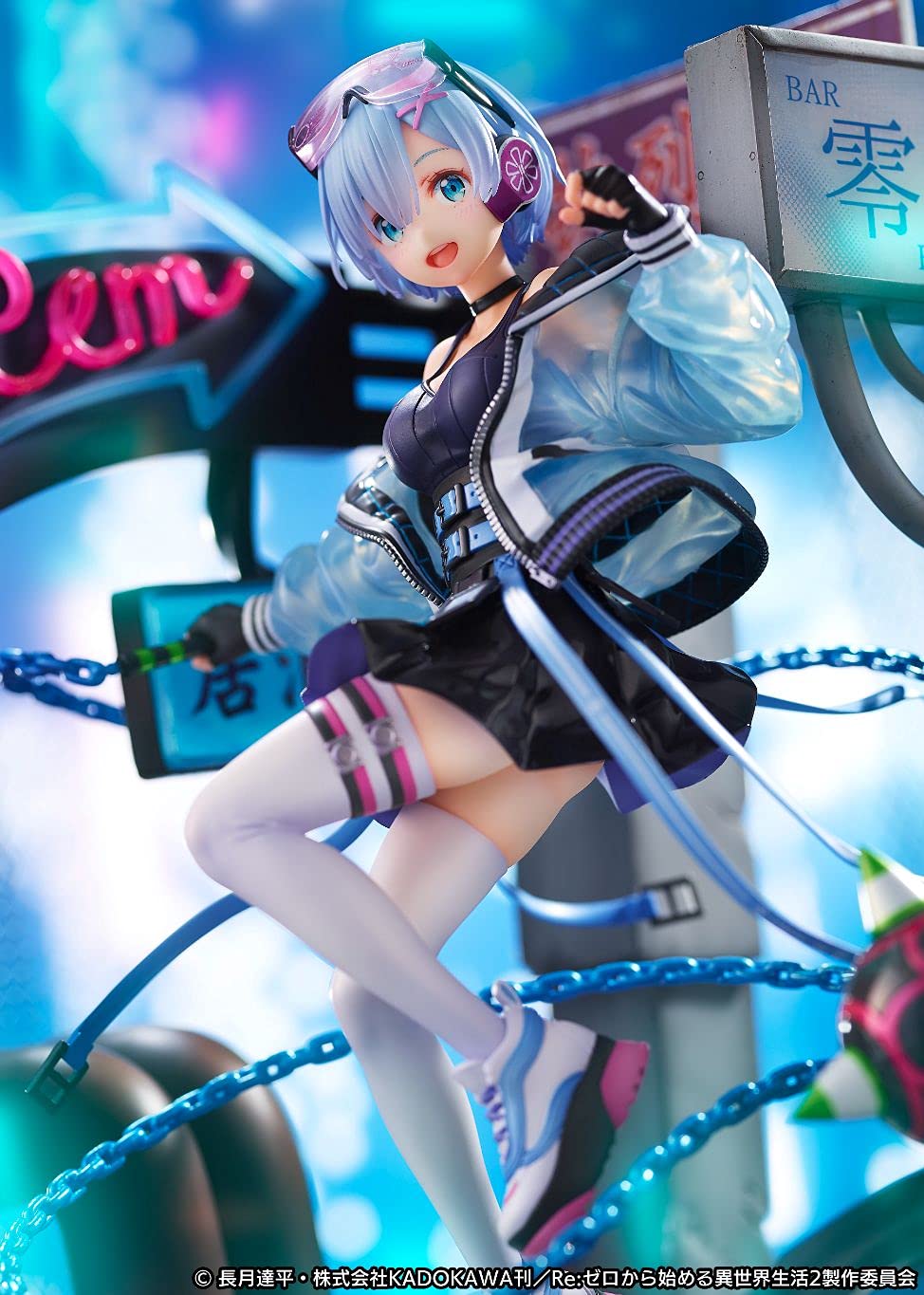 Re:Zero -Starting Life in Another World- Rem: Neon City Ver. 1/7 Scale Figure- Japan Figure Store - #1 Bring To You The Best Japanese Goods