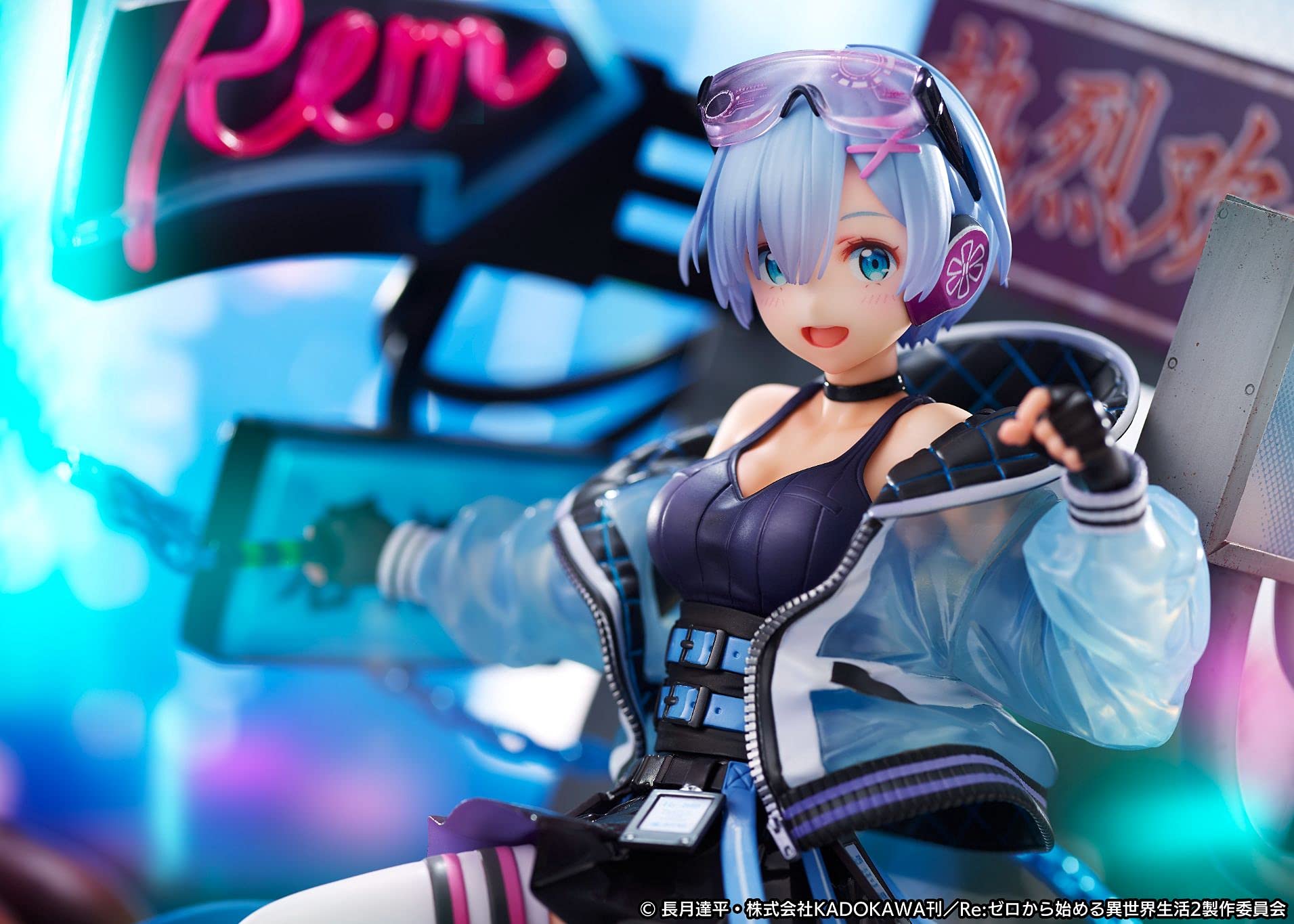 Re:Zero -Starting Life in Another World- Rem: Neon City Ver. 1/7 Scale Figure- Japan Figure Store - #1 Bring To You The Best Japanese Goods