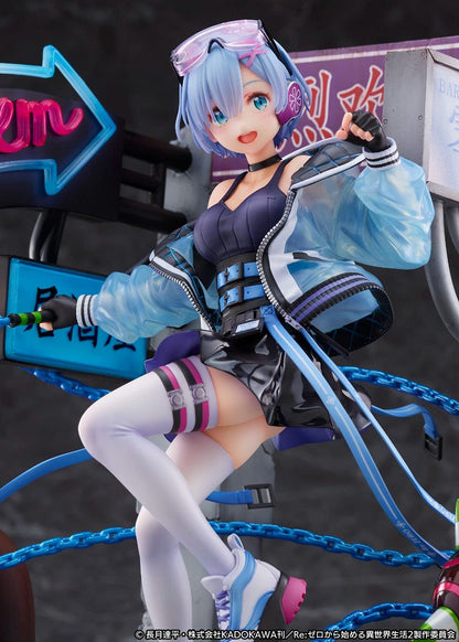 Re:Zero -Starting Life in Another World- Rem: Neon City Ver. 1/7 Scale Figure- Japan Figure Store - #1 Bring To You The Best Japanese Goods