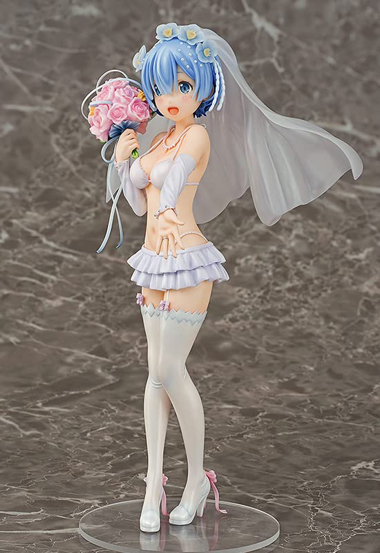 Rem Wedding Ver. Re: Life In A Different World From Zero Pre-Painted Plastic Figure 1/7 Scale Resale- Japan Figure Store - #1 Bring To You The Best Japanese Goods