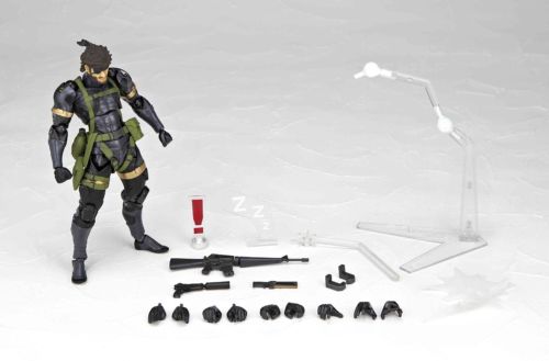 Revoltech Yamaguchi No.131 Metal Gear Solid Peace Walker Snake Figure Kaiyodo- Japan Figure Store - #1 Bring To You The Best Japanese Goods