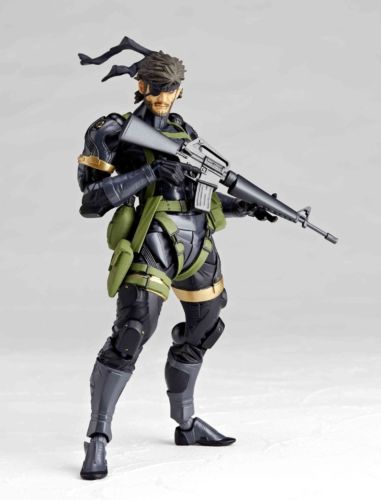 Revoltech Yamaguchi No.131 Metal Gear Solid Peace Walker Snake Figure Kaiyodo- Japan Figure Store - #1 Bring To You The Best Japanese Goods