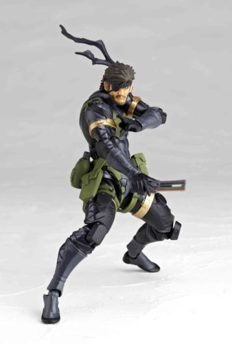 Revoltech Yamaguchi No.131 Metal Gear Solid Peace Walker Snake Figure Kaiyodo- Japan Figure Store - #1 Bring To You The Best Japanese Goods