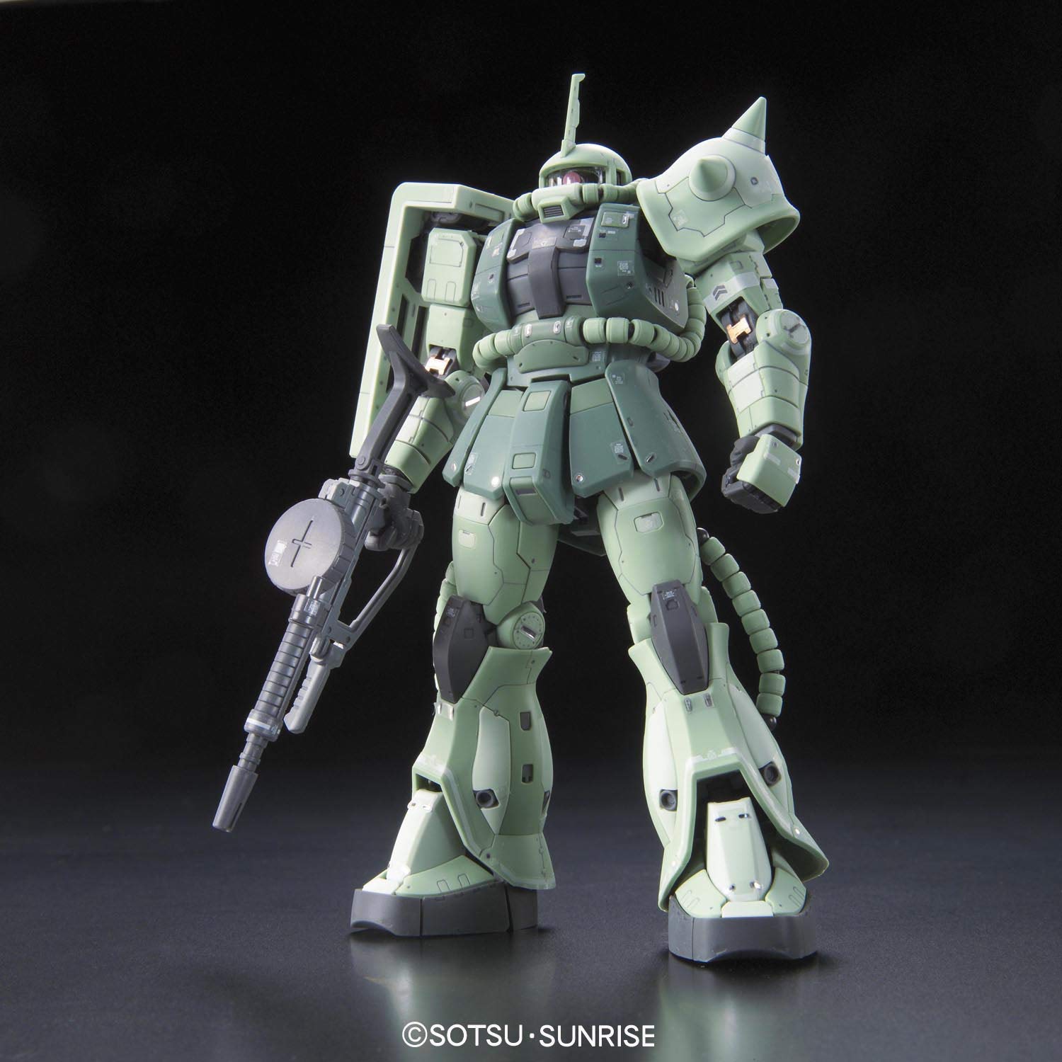 BANDAI Rg 04 Gundam Ms-06F Zaku Ii 1/144 Scale Kit- Japan Figure Store - #1 Bring To You The Best Japanese Goods