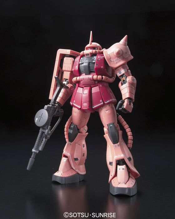 BANDAI Rg 02 Gundam Ms-06S Zaku Ii 1/144 Scale Kit- Japan Figure Store - #1 Bring To You The Best Japanese Goods
