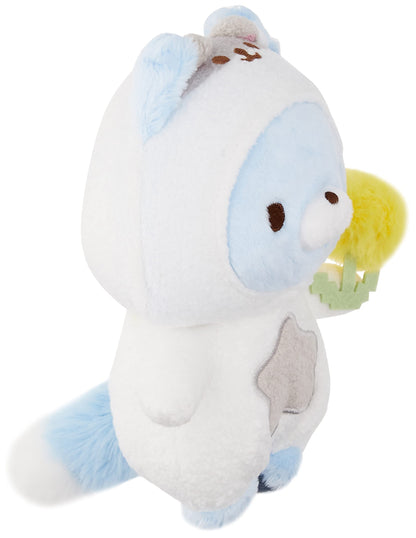 San-X Rilakkuma Blue Wolf Plush Toy Mf46001- Japan Figure Store - #1 Bring To You The Best Japanese Goods