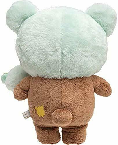 Rilakkuma Happy Ice Cream Plush Doll Stuffed Toy Size M Chairoikoguma- Japan Figure Store - #1 Bring To You The Best Japanese Goods