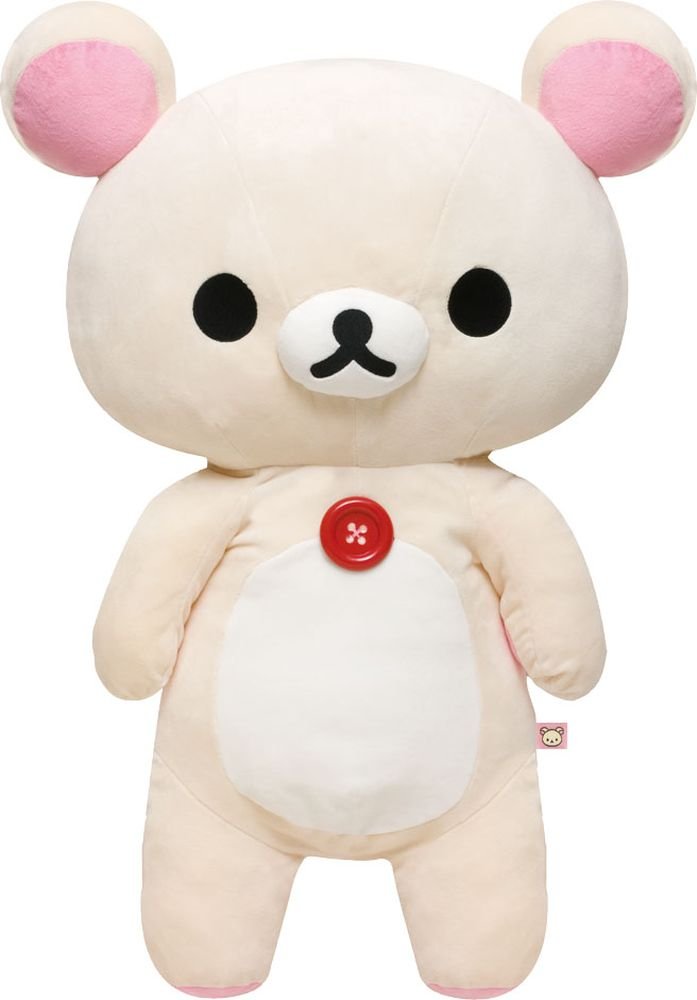 San-X Plush Doll Rilakkuma Korirakkuma Size LL Japanese Rilakkuma Plush Doll- Japan Figure Store - #1 Bring To You The Best Japanese Goods