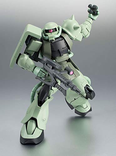Robot Spirit Mobile Suit Gundam [Side Ms] Ms-06 Mass-Produced Zaku Ver. Anime Approximately 125Mm Abs Pvc Pre-Painted Movable Figure- Japan Figure Store - #1 Bring To You The Best Japanese Goods