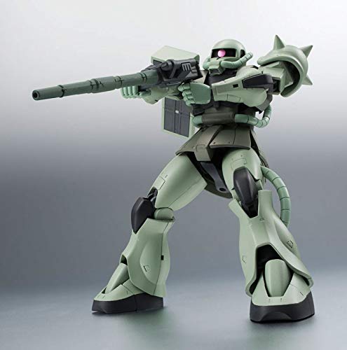 Robot Spirit Mobile Suit Gundam [Side Ms] Ms-06 Mass-Produced Zaku Ver. Anime Approximately 125Mm Abs Pvc Pre-Painted Movable Figure- Japan Figure Store - #1 Bring To You The Best Japanese Goods