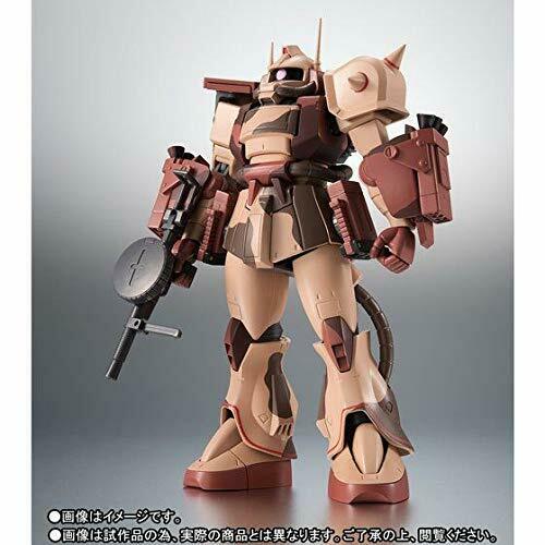 Robot Spirits Side Ms Ms-06d Zaku Desert Type Caracal Corps Ver. A.n.i.m.e.- Japan Figure Store - #1 Bring To You The Best Japanese Goods