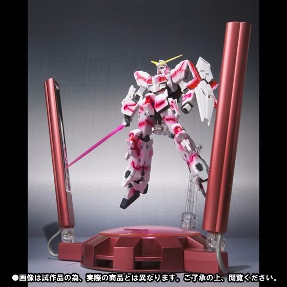 Robot Spirits Unicorn Gundam Destroy Mode Glowing Stage Set Action Figure Bandai- Japan Figure Store - #1 Bring To You The Best Japanese Goods