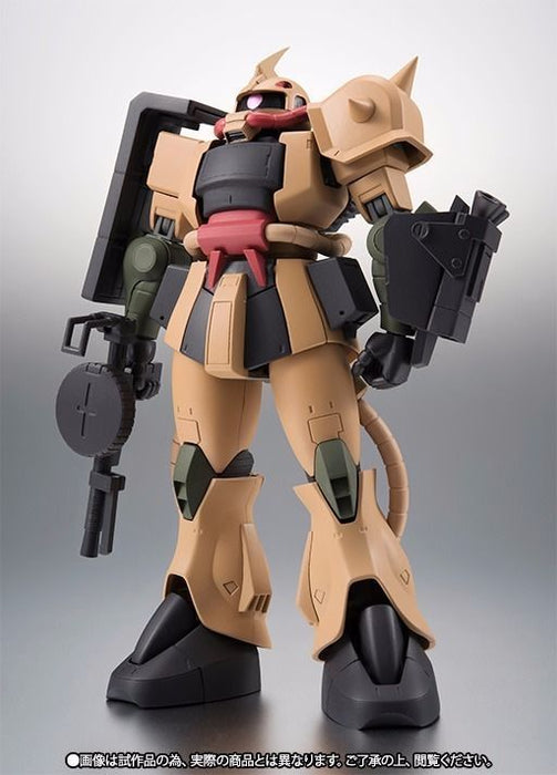 Robot Sprits Side Ms Ms-06d Zaku Desert Type Ver A.n.i.m.e. Figure Bandai - Japan Figure