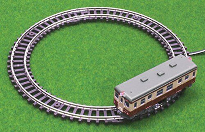 Rokuhan R091 Z Scale Classic Track Curved Track Without Track Bed R45mm 180deg- Japan Figure Store - #1 Bring To You The Best Japanese Goods