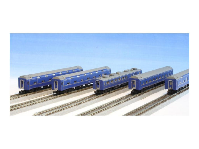 Rokuhan Z Gauge T016-2 24 Series Hokutosei Jr Set 5-Car Add-On- Japan Figure Store - #1 Bring To You The Best Japanese Goods