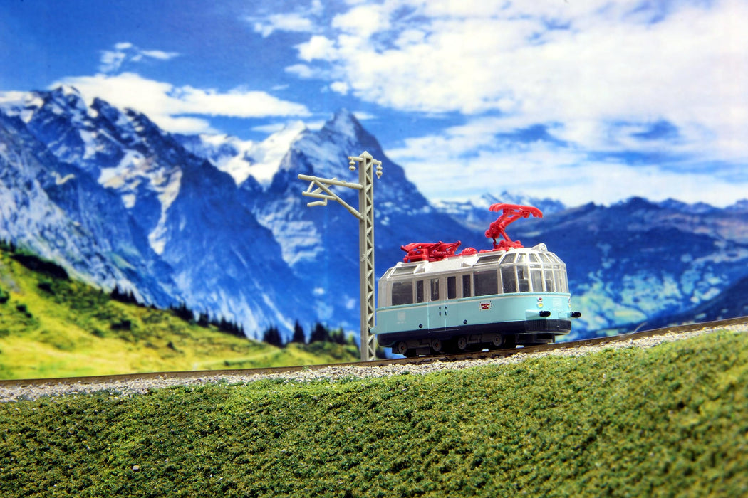 Rokuhan Z Gauge Shorty Db Class491 Olympic Blue Japan Model Train St015-1- Japan Figure Store - #1 Bring To You The Best Japanese Goods