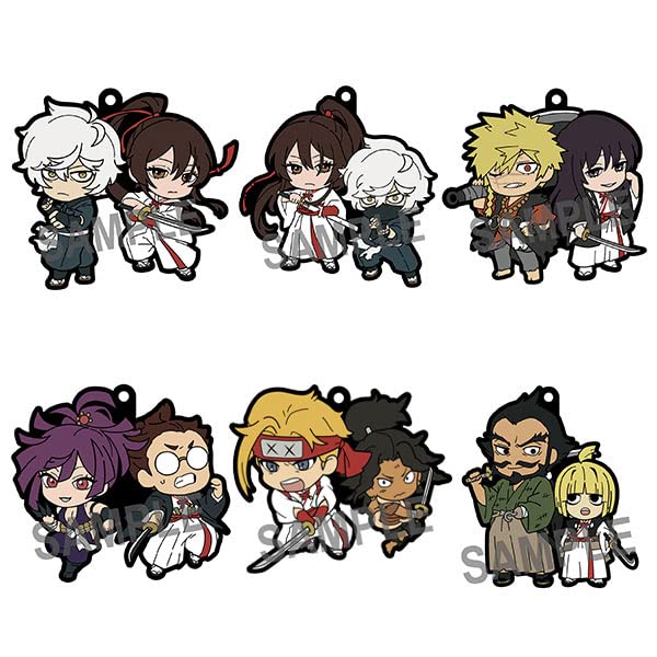 Megahouse Jigokuraku 6 Box Rubber Mascot Buddy Collection From Japan- Japan Figure Store - #1 Bring To You The Best Japanese Goods