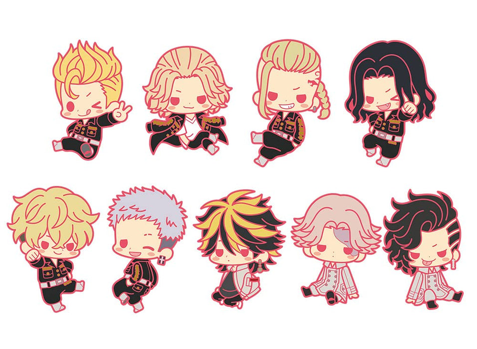 Kotobukiya Rubber Strap Collection - Tokyo Revengers Box of 10 Pieces 9 Types GW638- Japan Figure Store - #1 Bring To You The Best Japanese Goods