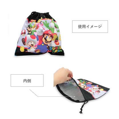 Super Mario Drawstring Bag S- Japan Figure Store - #1 Bring To You The Best Japanese Goods