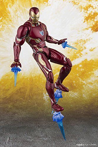 S.h.figuarts Avengers Infinity War Iron Man Mark 50 Action Figure Bandai- Japan Figure Store - #1 Bring To You The Best Japanese Goods