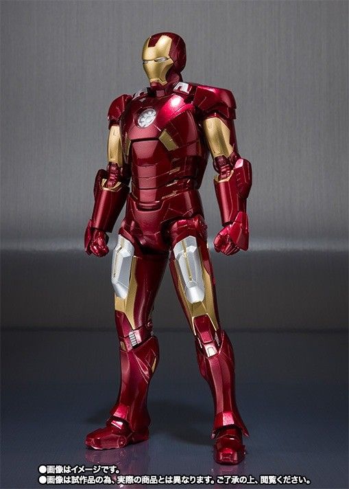 S.h.figuarts Marvel Avengers Iron Man Mark 7 Action Figure Bandai- Japan Figure Store - #1 Bring To You The Best Japanese Goods